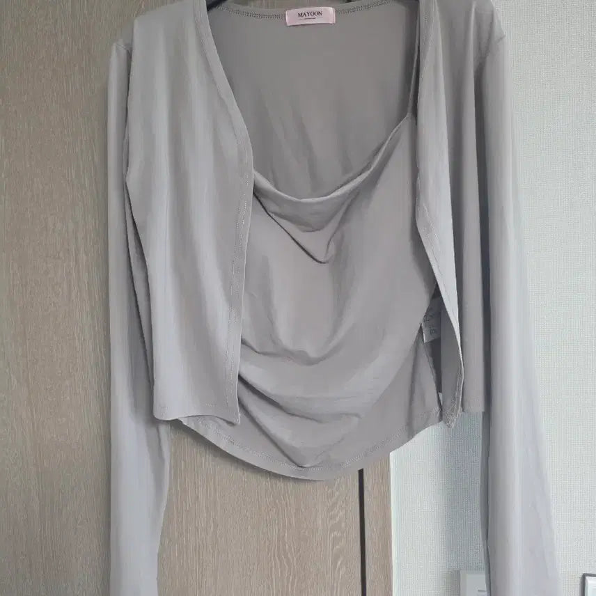 [BUNJANG] MAYOON Mocha Long Sleeve Cardigan Set / MAYOON 모카 롱슬리브 가디건 세트