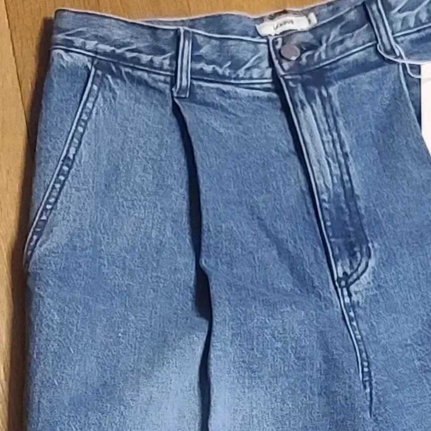 [BUNJANG] LEARVE One-Tuck Wide Denim Pants - M / 무신사 LEARVE 원턱 와이드 데님 팬츠 M