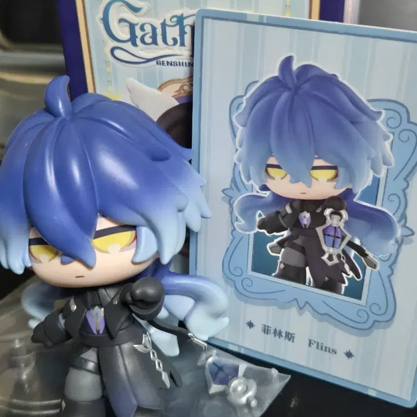 [BUNJANG] Popmart Genshin Impact Plynth Chibi Figure / 원신 팝마트 피규어 플린스 치비