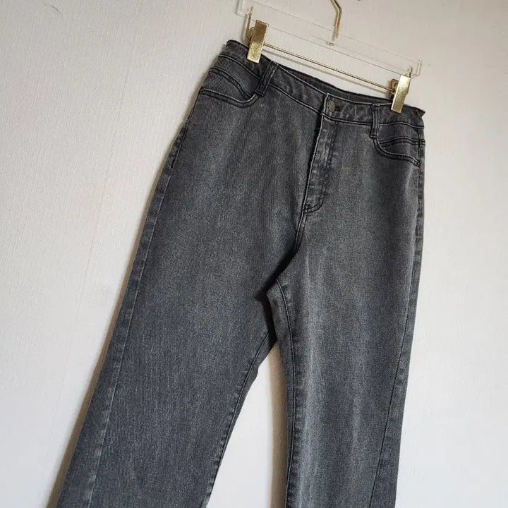 [BUNJANG] La Piffera 2024 Wide Denim Pants / 라삐아프2024속밴딩 와이드 데님팬츠28스판