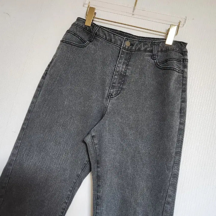 [BUNJANG] La Piffera 2024 Wide Denim Pants / 라삐아프2024속밴딩 와이드 데님팬츠28스판