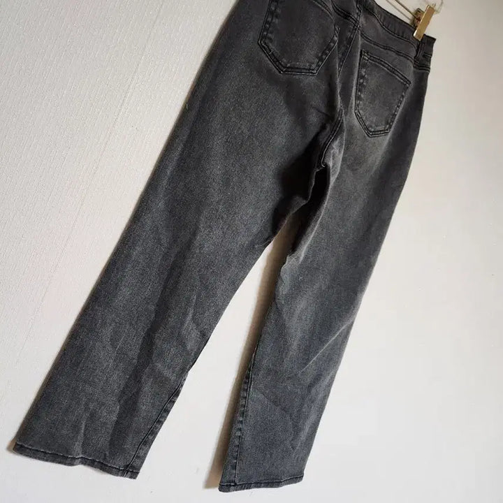 [BUNJANG] La Piffera 2024 Wide Denim Pants / 라삐아프2024속밴딩 와이드 데님팬츠28스판