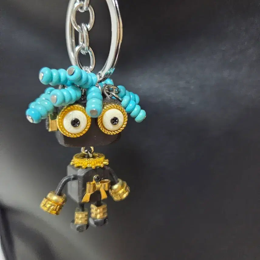 [BUNJANG] Robot Design Keyring/Bag Charm / 로봇 디자인 키링/가방고리 악세사리