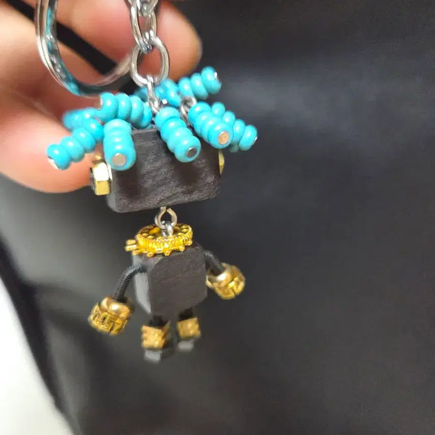 [BUNJANG] Robot Design Keyring/Bag Charm / 로봇 디자인 키링/가방고리 악세사리