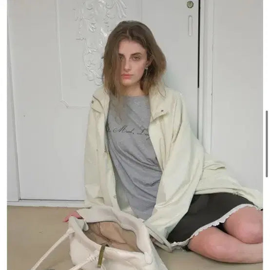 [BUNJANG] Sodingkibread Carlet Off-White Shoulder Bag / 소딩키브레드 Carlet 오프화이트 숄더백