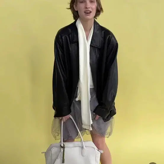 [BUNJANG] Sodingkibread Carlet Off-White Shoulder Bag / 소딩키브레드 Carlet 오프화이트 숄더백