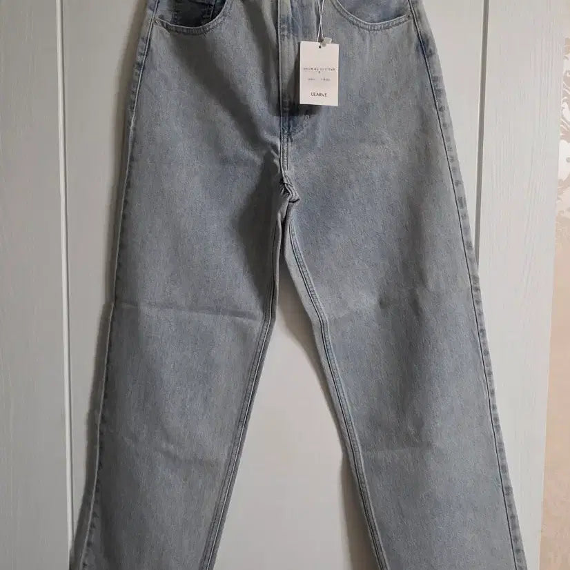 [BUNJANG] LeHahb Washed Wide Denim Pants / 무신사 르아브 워싱 와이드 데님팬츠S1장,L1장