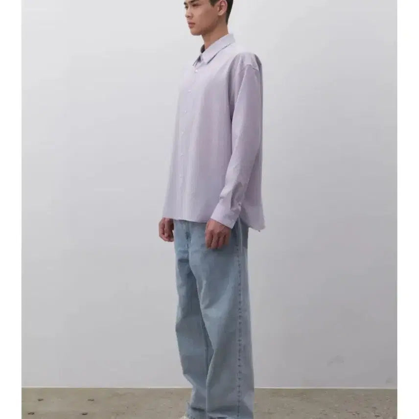 [BUNJANG] LeHahb Washed Wide Denim Pants / 무신사 르아브 워싱 와이드 데님팬츠S1장,L1장