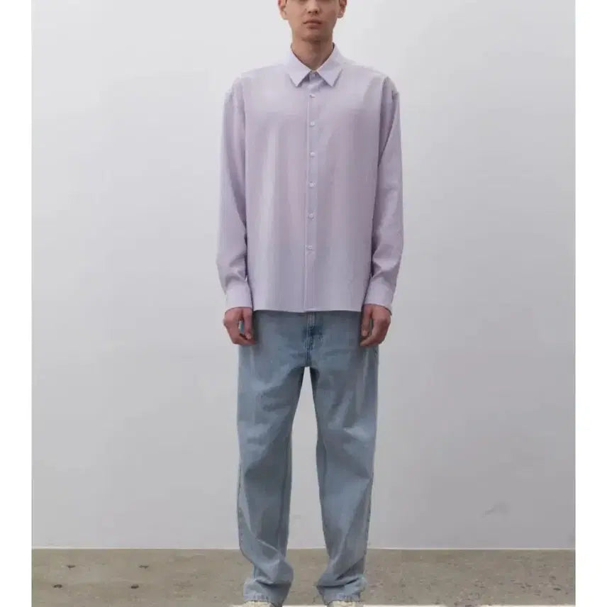 [BUNJANG] LeHahb Washed Wide Denim Pants / 무신사 르아브 워싱 와이드 데님팬츠S1장,L1장