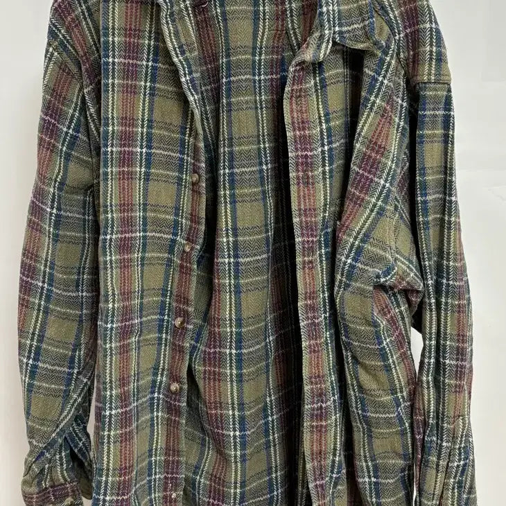 [BUNJANG] Timberland American Vintage Flannel Shirt / 아메리칸 빈티지 팀버랜드 플란넬 셔츠
