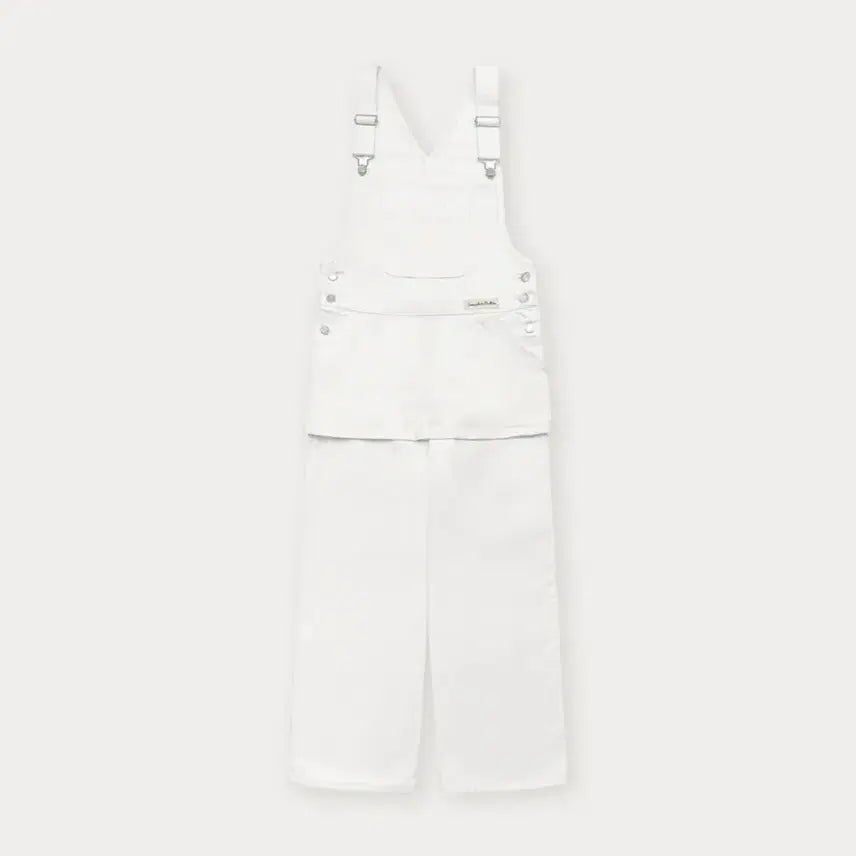 [BUNJANG] Somewherebut Combi Cotton Overall - Ivory / 썸웨어버터 Combi Cotton Overall - Ivory