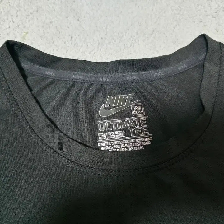 [SOLD OUT] 나이키 기능성 런닝 3XL 검정 민소매 티셔츠