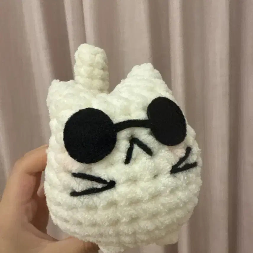 [BUNJANG] Jujutsu Kaisen Gojo Satoru Cat Plush Doll / 고죠 사토루 고양이 인형