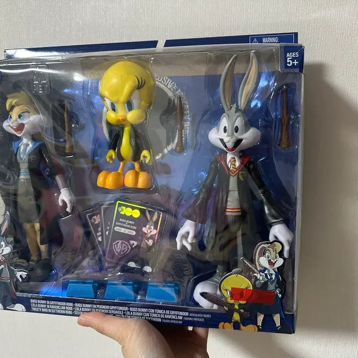 [BUNJANG] Warner Bros 100th Anniversary Looney Tunes x Harry Potter Figure Set / 워너브라더스 100주년 벅스버니 해리포터 피규어 3종 세트