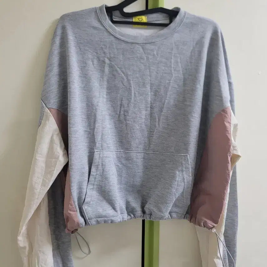 [BUNJANG] Unbranded Gray Pink Color Block Set - Women&