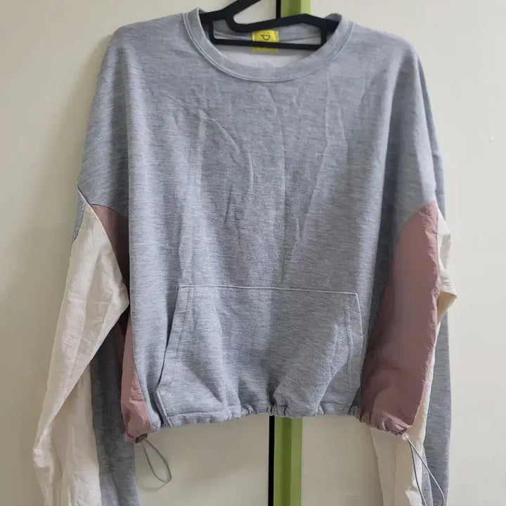 [BUNJANG] Unbranded Gray Pink Color Block Set - Women&