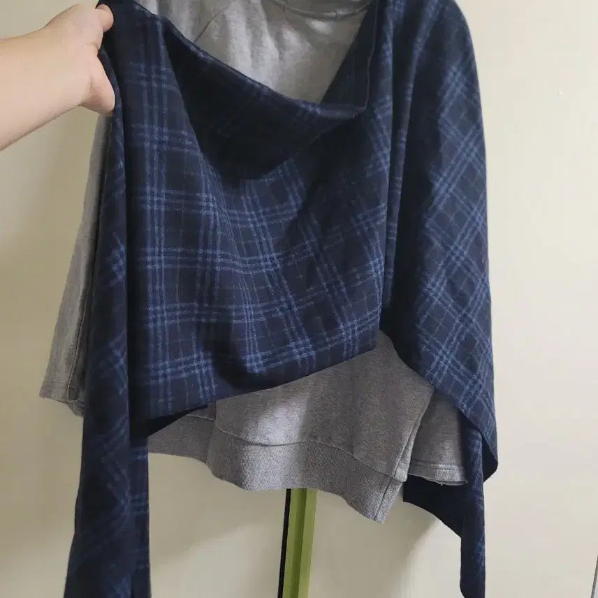 [BUNJANG] Check Pattern Layered Men&
