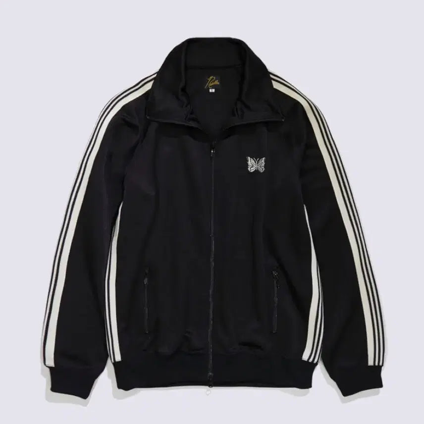 [BUNJANG] Needles Track Jacket L Black White / 니들스 트랙자켓 L 새상품 블랙화이트