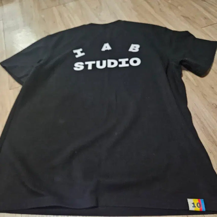 [BUNJANG] IAB Studio 10th Anniversary T-Shirt Black / [XL] 아이앱 스튜디오 10주년 티셔츠 블랙