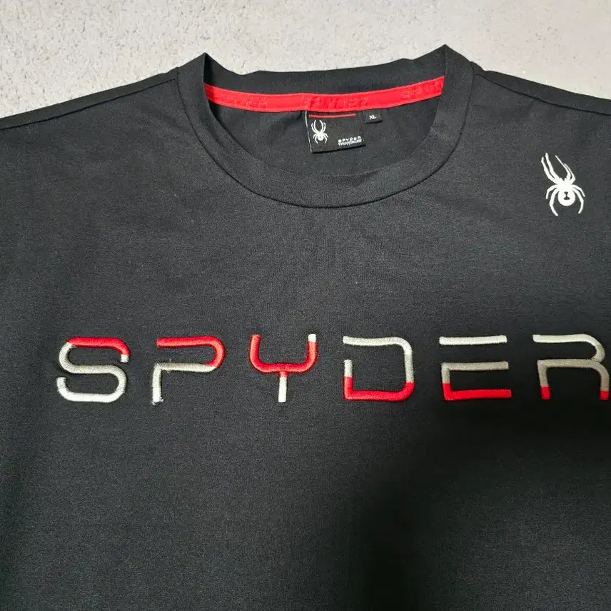 [SOLD OUT] 스파이더 블랙 반팔 티셔츠 XL