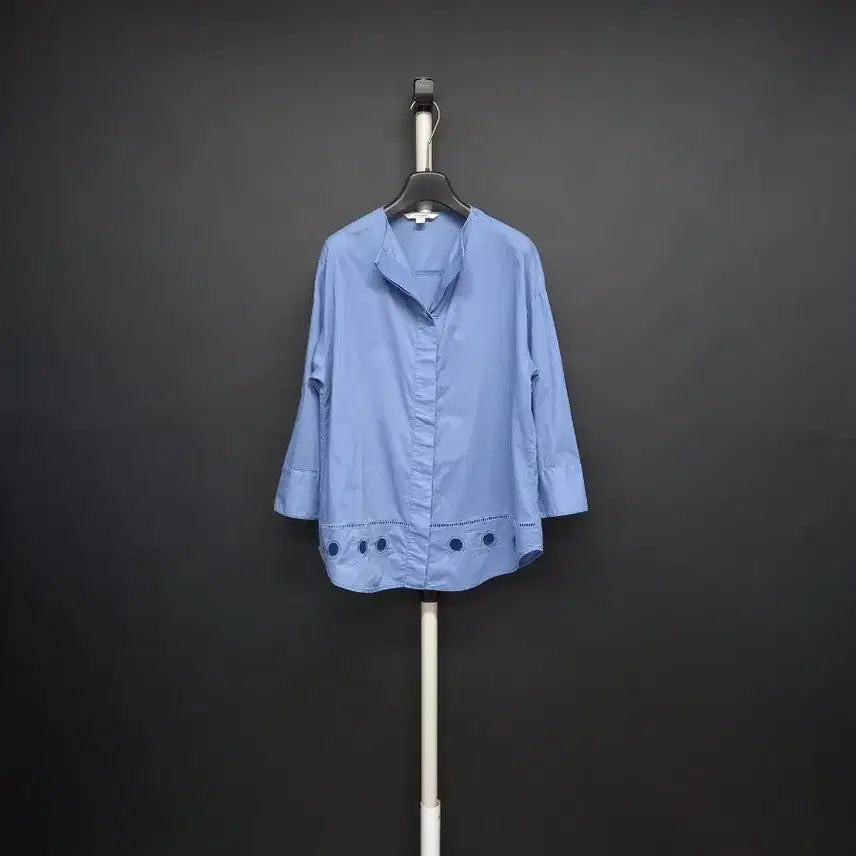 [BUNJANG] SJ WANI Long Sleeve Blouse (Sky Blue) 77 / SJ WANI 춘추 긴팔블라우스 77
