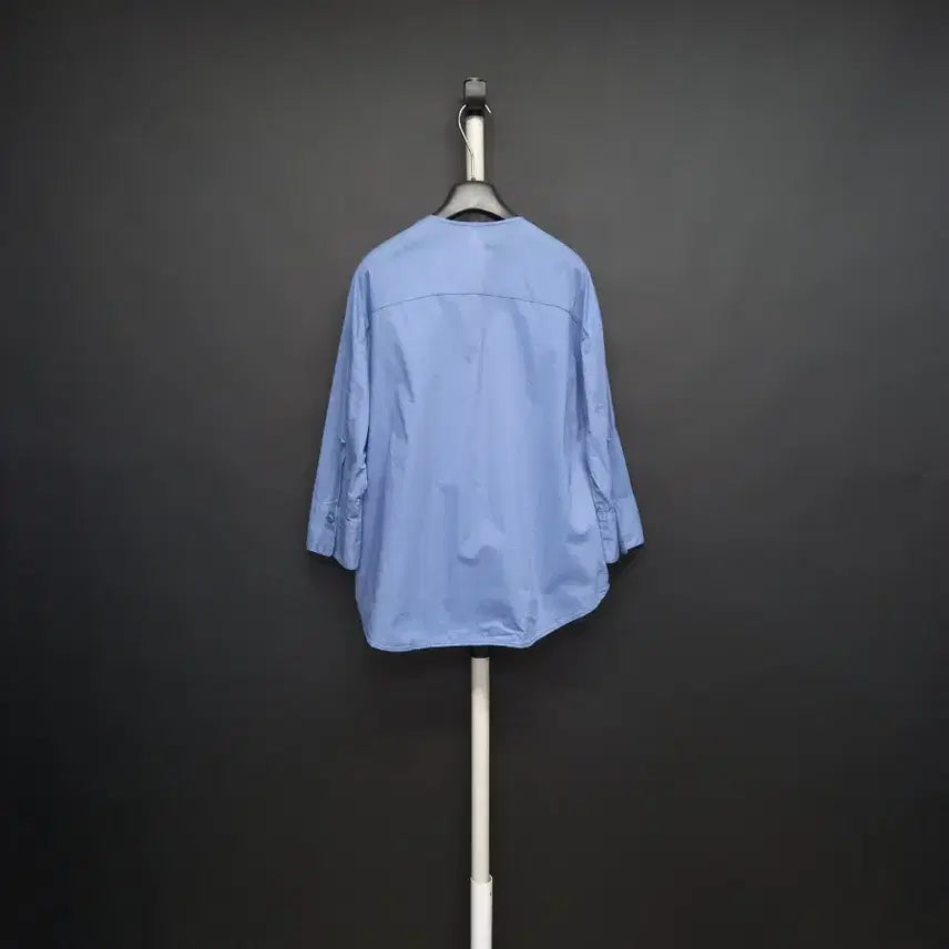 [BUNJANG] SJ WANI Long Sleeve Blouse (Sky Blue) 77 / SJ WANI 춘추 긴팔블라우스 77