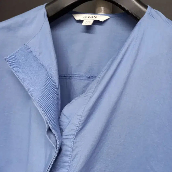 [BUNJANG] SJ WANI Long Sleeve Blouse (Sky Blue) 77 / SJ WANI 춘추 긴팔블라우스 77