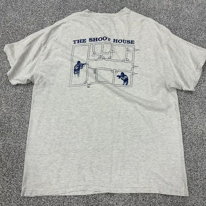 [BUNJANG] Vintage 90s Printed Short Sleeve T-shirt / 빈티지 90s 프린팅 반팔티