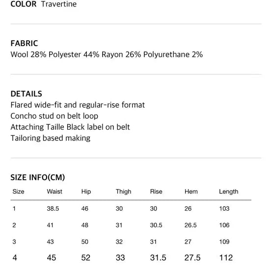 [BUNJANG] Tylle Play Trousers, Size 2, New / 타일레 플레이 트리우저 2사이즈 새상품 팝니다