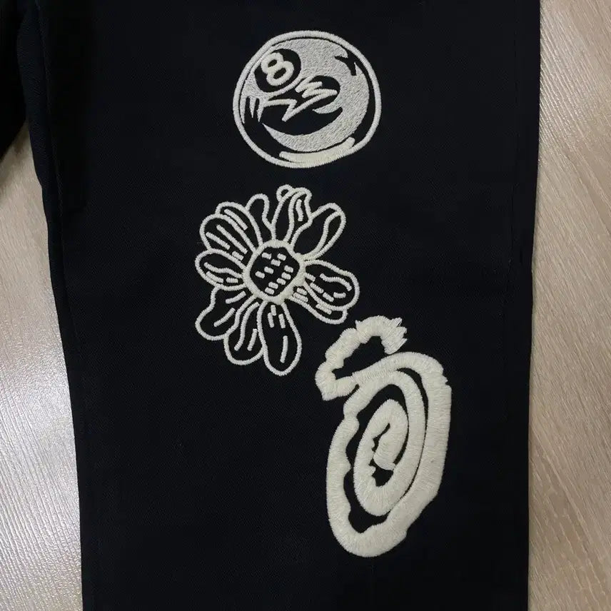 [BUNJANG] Stussy Icon Beach Pants Washed Black (L) / (L) 스투시 노마 아이콘 비치 팬츠 워시드 블랙