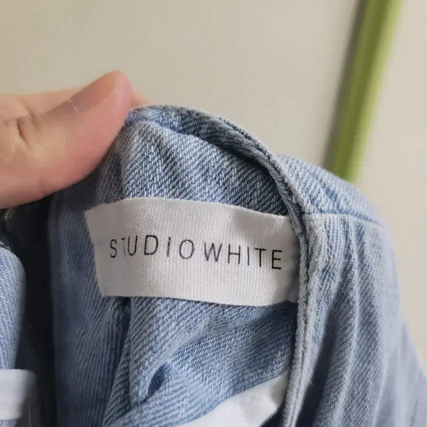 [BUNJANG] STUDIO WHITE Mill &amp; I Denim Dress / STUDIO WHITE 밀앤아이 데님 원피스 F