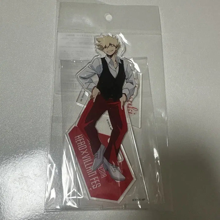 [BUNJANG] My Hero Academia Bakugo Hero Villa Acrylic Stand / 히로아카 바쿠고 히어로 빌런 페스 아크릴 스탠드 히로빌런