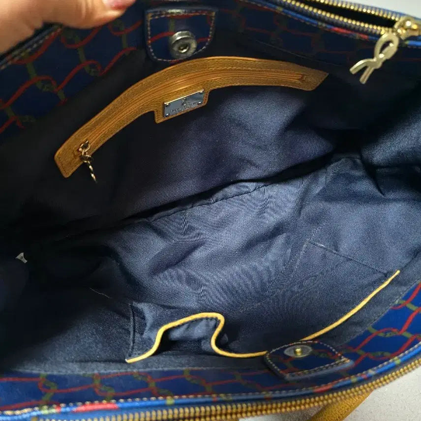 [BUNJANG] Roberta di Camerino Tote Bag with Ribbon Charm / 로베르타 디 카메리노 가방 토트백 리본 참 장식