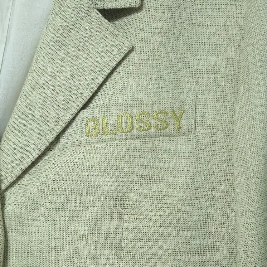 [BUNJANG] It MICHAA Glossy Linen Blend Jacket / 잇미샤 글로시 마혼방 자켓