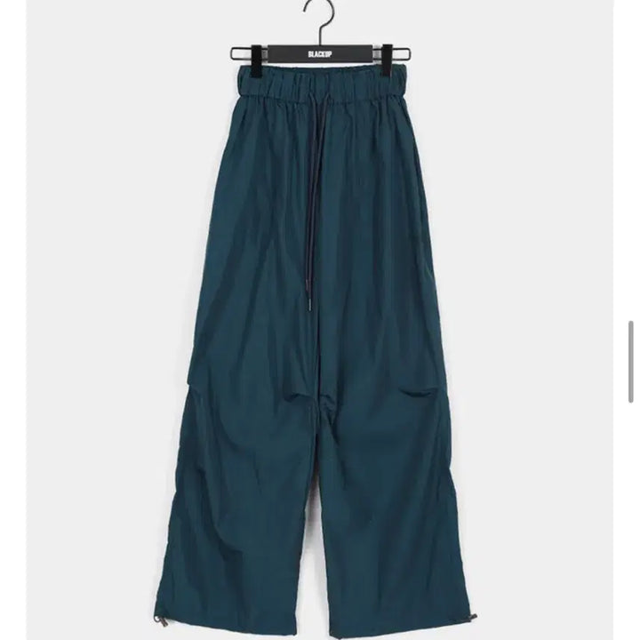 [BUNJANG] Blackup Blue Green Nylon Training Pants / 블랙업 블루그린 나일론 팬츠