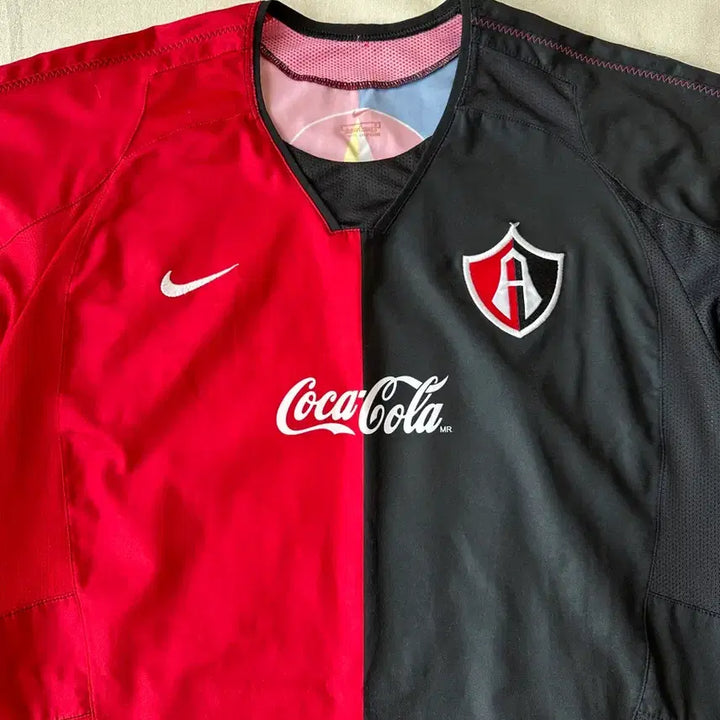 [BUNJANG] Nike Atlas FC 03-04 Home Jersey Coca-Cola L / 나이키 아틀라스 03-04 홈 유니폼 코카콜라 L