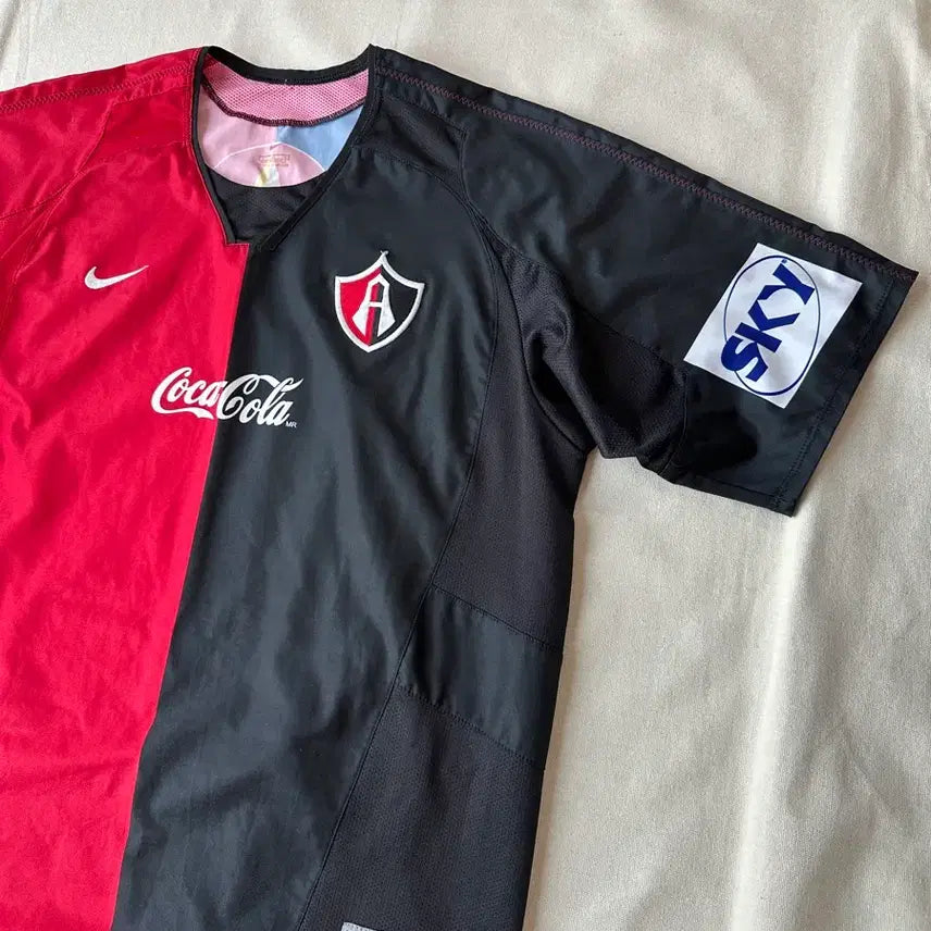 [BUNJANG] Nike Atlas FC 03-04 Home Jersey Coca-Cola L / 나이키 아틀라스 03-04 홈 유니폼 코카콜라 L