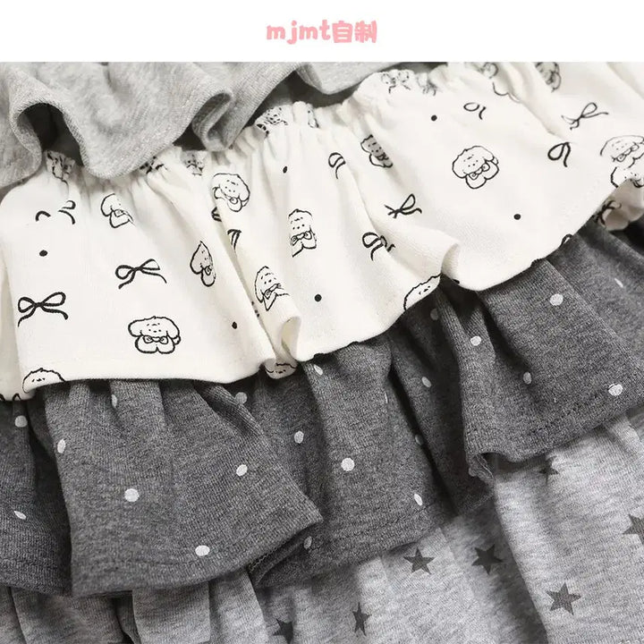[BUNJANG] MJMT Subculture Dot Ribbon Cake Skirt / MJMT 서브컬쳐 키치 도트무늬 리본 케이크 스커트