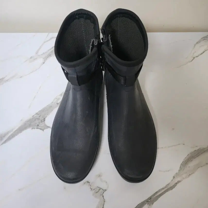 [BUNJANG] Moonstar Marchemodi Rain Boots - Charcoal / 문스타 마르케모디 레인부츠 -차콜