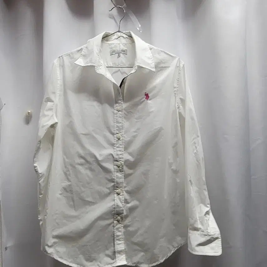 [BUNJANG] US Polo Assn White Shirt (Size 95) / US폴로어쌔신 화이트 셔츠95
