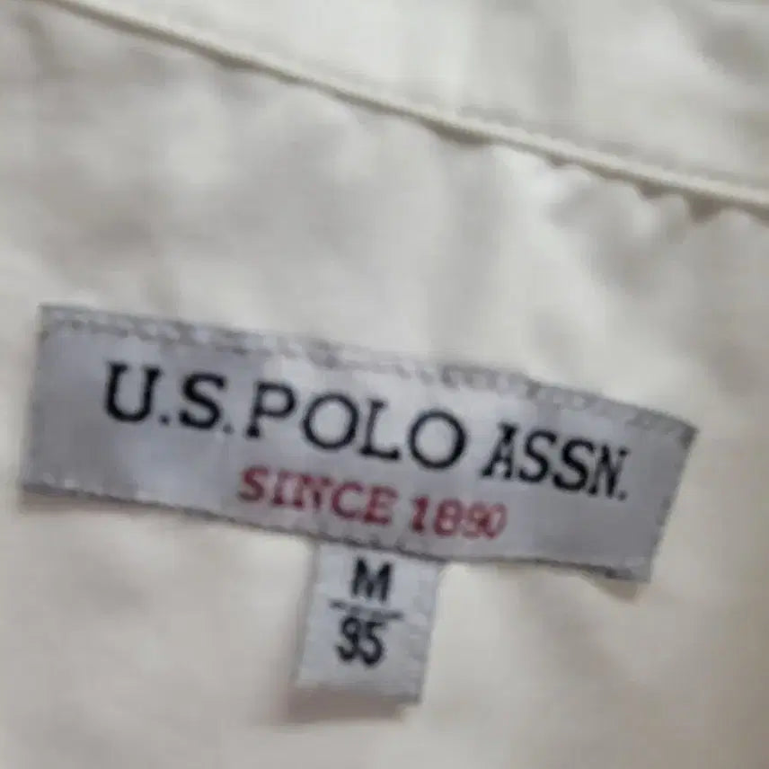 [BUNJANG] US Polo Assn White Shirt (Size 95) / US폴로어쌔신 화이트 셔츠95