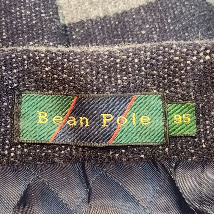 [BUNJANG] Beanpole Vintage Striped Pattern Coat / 빈폴 빈티지 스트라이프 패턴 코트