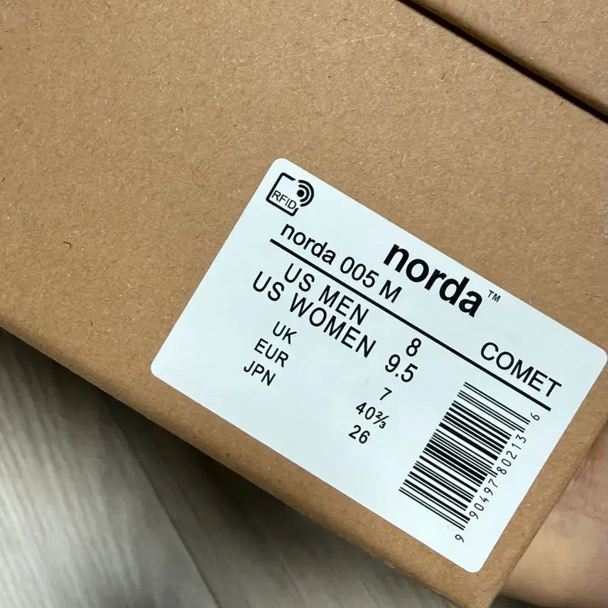 [BUNJANG] Norda 005 260mm Shoes / norda 005 새상품 260mm 팝니다