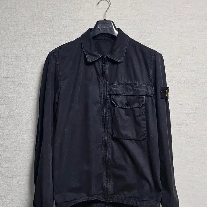 [SOLD OUT] 스톤아일랜드 오버셔츠 블랙 L