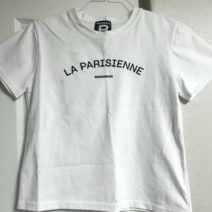[BUNJANG] Bensimon Lettering White T-shirt / 벤시몽 레터링 반팔 티셔츠 화이트