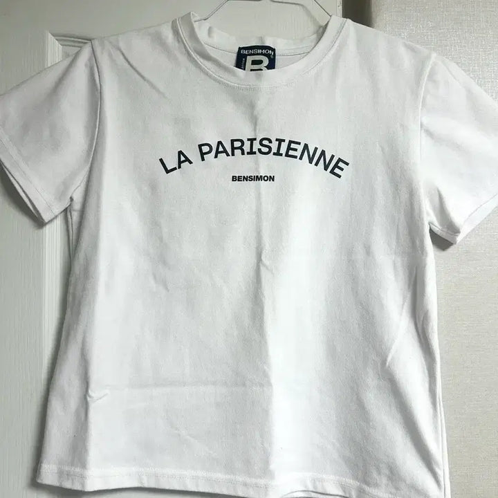 [BUNJANG] Bensimon Lettering White T-shirt / 벤시몽 레터링 반팔 티셔츠 화이트