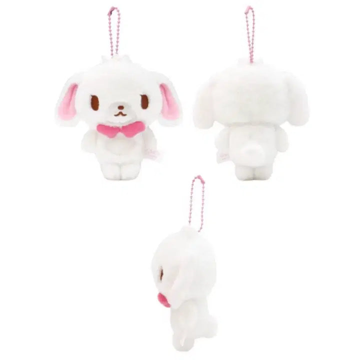 [SOLD OUT] 새상품)산리오 슈가바니즈 봉제인형 키링 시로우사 마스코트 키홀더 인형