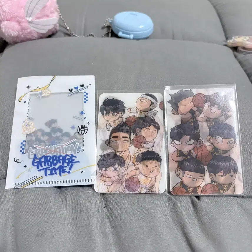 [BUNJANG] Gabage Time 6th Anniversary Cafe Lenticular Photocard + Photocard Holder / 가비지타임 갑타 6주년 카페 렌티큘러포카+포카홀더