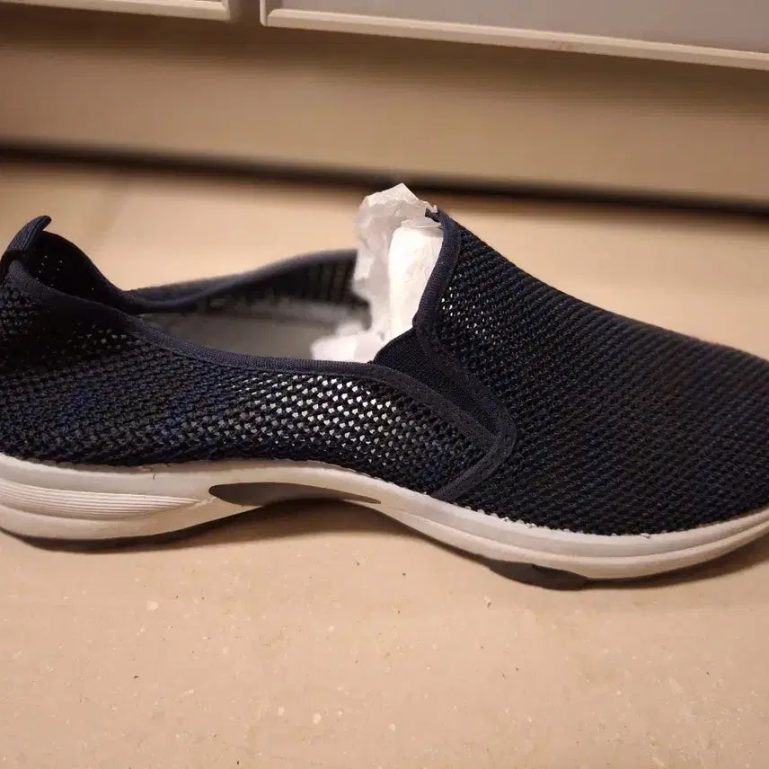 [BUNJANG] Ssambji Navy Mesh Slip-on Shoes / 