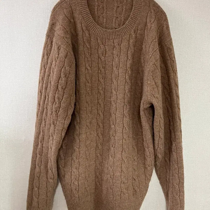 [BUNJANG] Uniqlo Cable Knit Sweater L / 유니클로 수플레얀 케이블 스웨터 L